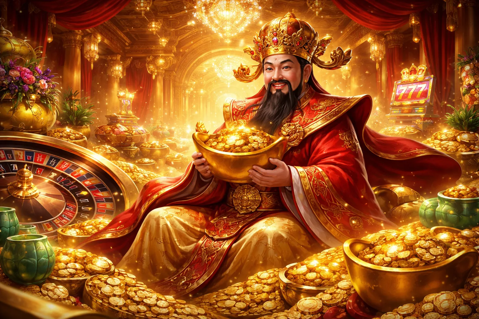Hình ảnh nền tảng 18win link với giao diện màu xanh lá và vàng